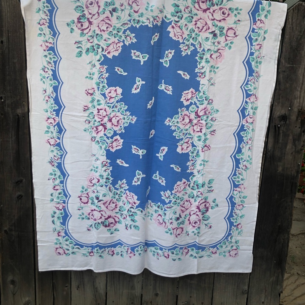 Vintage tablecloth